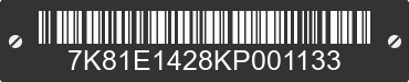 2019 HAULMARK Haulmark Trailer 7K81E1428KP001133 VIN decoded