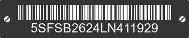 2020 HEARTLAND RV Gateway, Sundance FW, Sundance XLT FW, Sundance XLT TT, & Sundance TT 5SFSB2624LN411929 VIN decoded