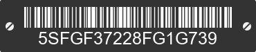 2008 HEARTLAND RV Heartland Recreational Vehicles LLC 5SFGF37228FG1G739 VIN decoded