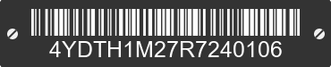 2024 HIDEOUT Hideout 4YDTH1M27R7240106 VIN decoded