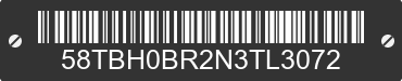2022 HIGHLAND RIDGE Highland Ridge 58TBH0BR2N3TL3072 VIN decoded