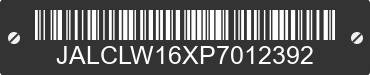 2023 HINO S41 JALCLW16XP7012392 VIN decoded