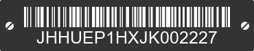 2018 HINO XJC710  / XFC710 JHHUEP1HXJK002227 VIN decoded
