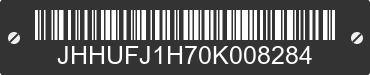 0 HINO XJC710  / XFC710 JHHUFJ1H70K008284 VIN decoded