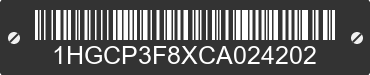 2012 HONDA Accord 1HGCP3F8XCA024202 VIN decoded