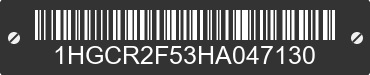 2017 HONDA Accord 1HGCR2F53HA047130 VIN decoded