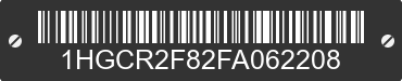 2015 HONDA Accord 1HGCR2F82FA062208 VIN decoded