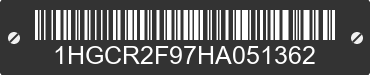 2017 HONDA Accord 1HGCR2F97HA051362 VIN decoded