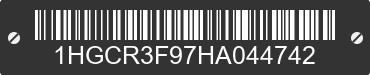 2017 HONDA Accord 1HGCR3F97HA044742 VIN decoded