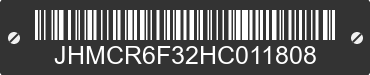 2017 HONDA Accord JHMCR6F32HC011808 VIN decoded