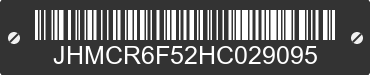 2017 HONDA Accord JHMCR6F52HC029095 VIN decoded