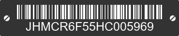 2017 HONDA Accord JHMCR6F55HC005969 VIN decoded
