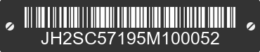 2005 HONDA CBR1000 JH2SC57195M100052 VIN Decoded