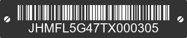 2026 HONDA Civic Type R JHMFL5G47TX000305 VIN decoded