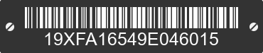2009 HONDA Civic 19XFA16549E046015 VIN decoded