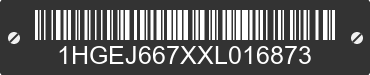 1999 HONDA Civic 1HGEJ667XXL016873 VIN decoded