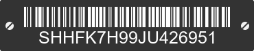 2018 HONDA Civic SHHFK7H99JU426951 VIN decoded