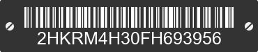 2015 HONDA CR-V 2HKRM4H30FH693956 VIN decoded