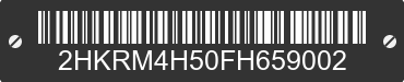 2015 HONDA CR-V 2HKRM4H50FH659002 VIN decoded