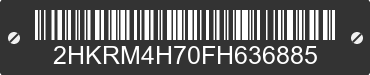 2015 HONDA CR-V 2HKRM4H70FH636885 VIN decoded