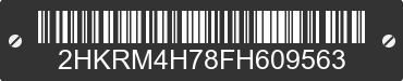 2015 HONDA CR-V 2HKRM4H78FH609563 VIN decoded