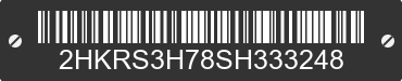 2025 HONDA CR-V 2HKRS3H78SH333248 VIN decoded