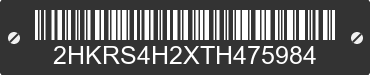 2026 HONDA CR-V 2HKRS4H2XTH475984 VIN decoded