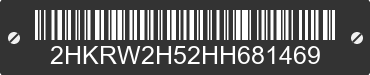 2017 HONDA CR-V 2HKRW2H52HH681469 VIN decoded