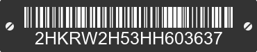 2017 HONDA CR-V 2HKRW2H53HH603637 VIN decoded