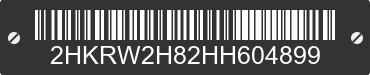 2017 HONDA CR-V 2HKRW2H82HH604899 VIN decoded