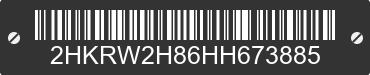 2017 HONDA CR-V 2HKRW2H86HH673885 VIN decoded
