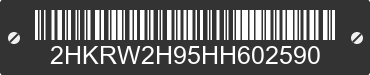 2017 HONDA CR-V 2HKRW2H95HH602590 VIN decoded
