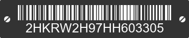 2017 HONDA CR-V 2HKRW2H97HH603305 VIN decoded