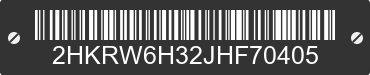 2018 HONDA CR-V 2HKRW6H32JHF70405 VIN decoded