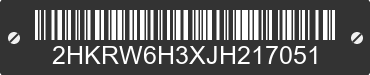 2018 HONDA CR-V 2HKRW6H3XJH217051 VIN decoded