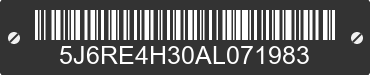 2010 HONDA CR-V 5J6RE4H30AL071983 VIN decoded