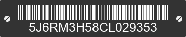 2012 HONDA CR-V 5J6RM3H58CL029353 VIN decoded