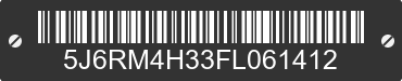 2015 HONDA CR-V 5J6RM4H33FL061412 VIN decoded