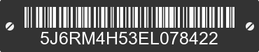 2014 HONDA CR-V 5J6RM4H53EL078422 VIN decoded