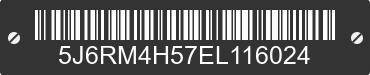 2014 HONDA CR-V 5J6RM4H57EL116024 VIN decoded