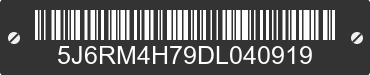 2013 HONDA CR-V 5J6RM4H79DL040919 VIN decoded