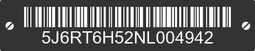 2022 HONDA CR-V 5J6RT6H52NL004942 VIN decoded