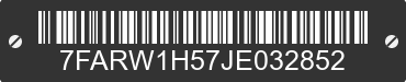 2018 HONDA CR-V 7FARW1H57JE032852 VIN decoded
