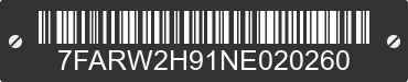 2022 HONDA CR-V 7FARW2H91NE020260 VIN decoded