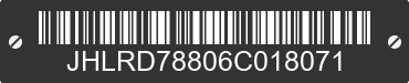 2006 HONDA CR-V JHLRD78806C018071 VIN decoded
