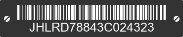 2003 HONDA CR-V JHLRD78843C024323 VIN decoded