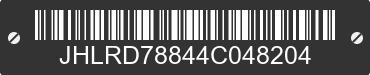 2004 HONDA CR-V JHLRD78844C048204 VIN decoded