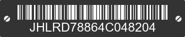 2004 HONDA CR-V JHLRD78864C048204 VIN decoded