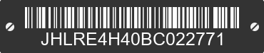 2011 HONDA CR-V JHLRE4H40BC022771 VIN decoded