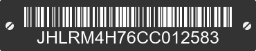 2012 HONDA CR-V JHLRM4H76CC012583 VIN decoded